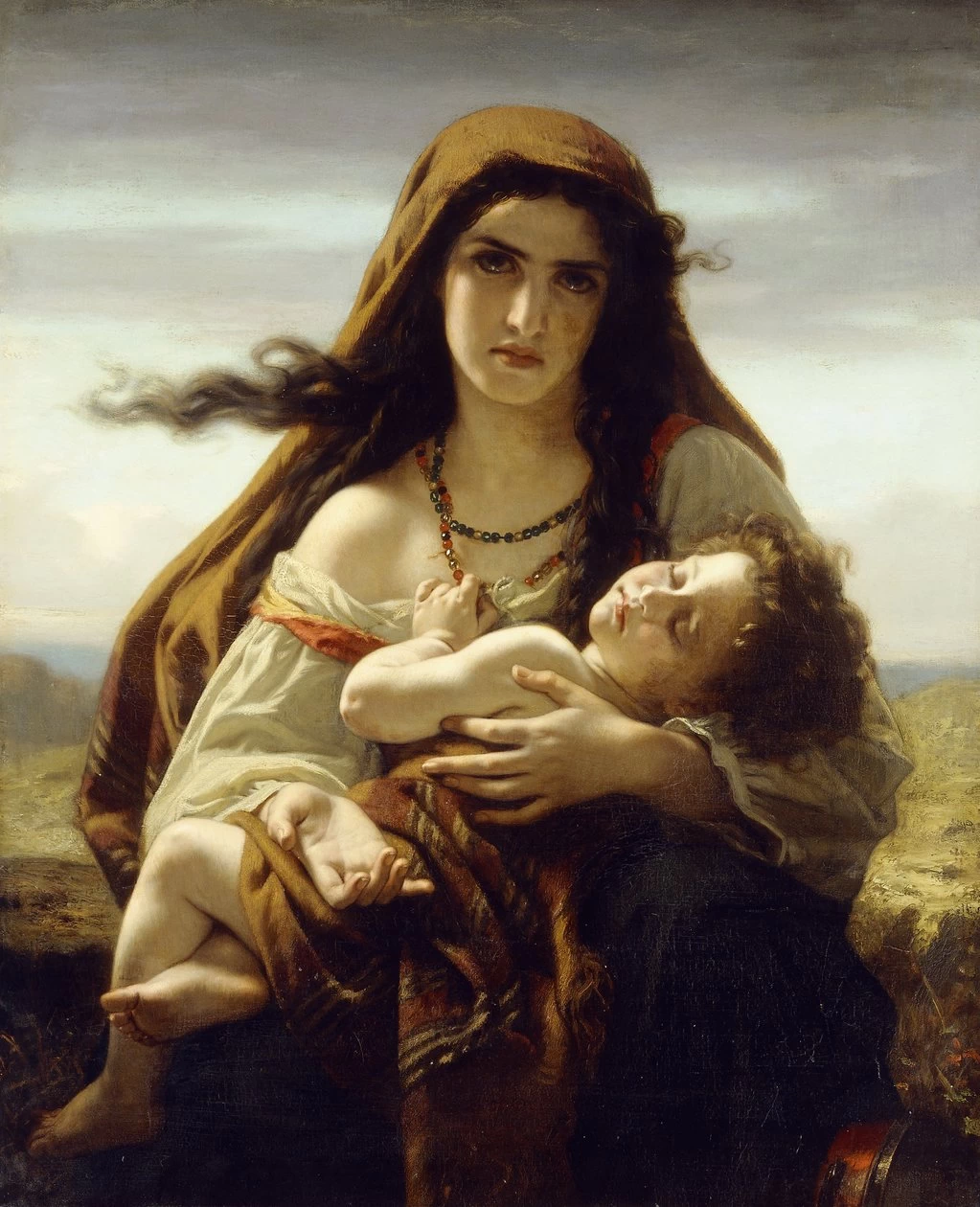 Madre e figlio, 1870